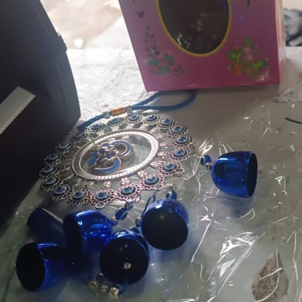 Decorative OM Evil Eye Wind Chime Wall Hanging (Mix Desin & 1 Pc)