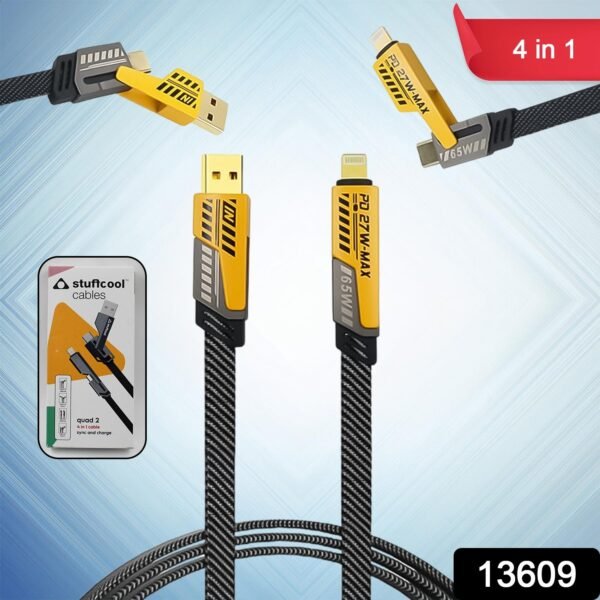 b39449d1-ae26-4f06-9ba9-94fe52f4a4f1.jpg 4 in 1 Charging Cable 65W Cable (1 Pc)