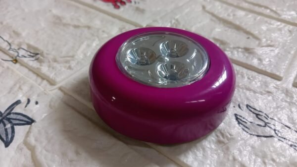 b3b37907-db3b-4a13-9374-b4bccf2c720b.jpg 3 LED CORDLESS STICK TAP WARDROBE TOUCH LIGHT LAMP (1 Pc)