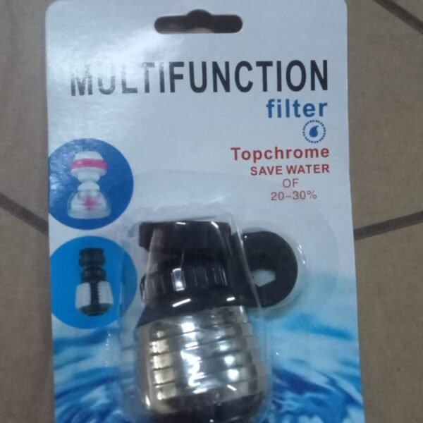 Faucet Bubbler, Faucet Aerator, Water Filter 360° Sink Use (1 Pc)