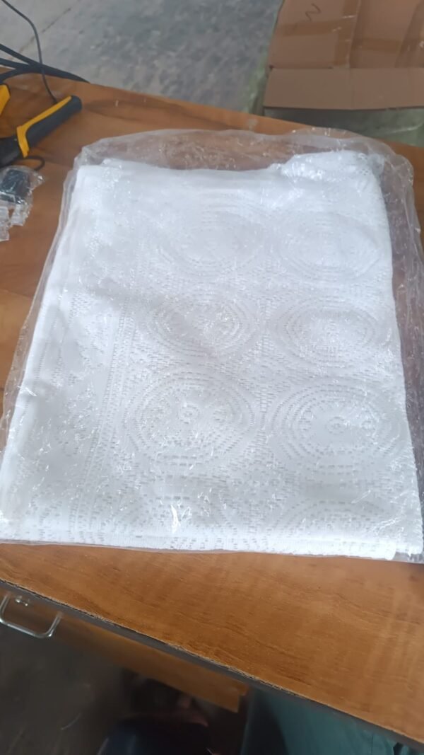 Lace-Design Sofa Protector Runner - (1 Pc / 132x28 Inch)