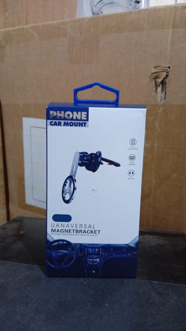 b40b9199-a559-4b60-a1ef-780e8b3245c7.jpg 360° Rotatable & Foldable Air Vent Magnetic Phone Holder (1 Pc)