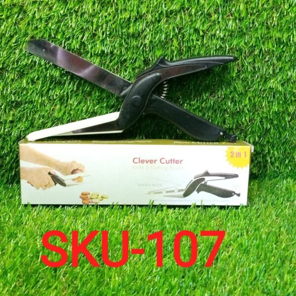 Clever Cutter 2 in 1 Food Chopper Slicer Dicer Vegetable Fruit Cutter