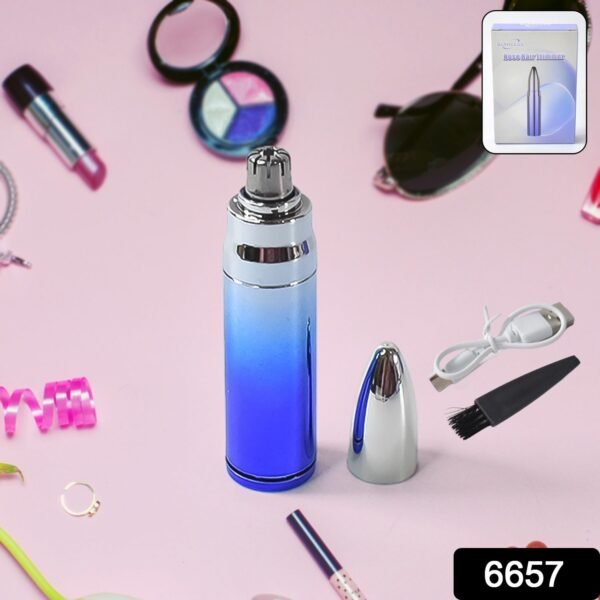 Nose Hair Trimmer – Electric Ear & Eyebrow Hair Clipper for Men & Women (1 Pc)