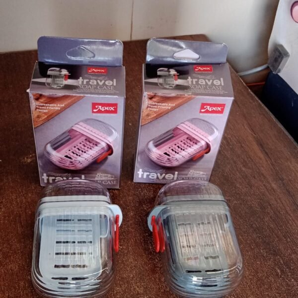 Apex Unbreakable Travel Soap Case with Secure Lock  ,Sabudani(1 Pc)