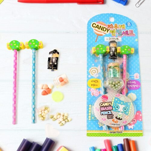 b7a89fb1-783a-46c2-8a22-9275db264f10.jpg Fun Candy Design Pencil Set with Accessories (1 Set / Mix Design)