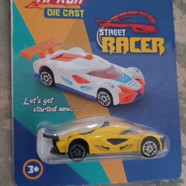 b7b937c4-99f4-41e8-9100-b73f23614504.jpg Street Racer Car Metal Die Cast Toy 3+Years Child Play