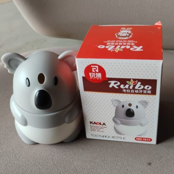b80f9cdd-6587-4e80-8894-6b1a0a86ae15.jpg Cute Koala Shaped Toothpick Holder Dispenser (1 Pc)