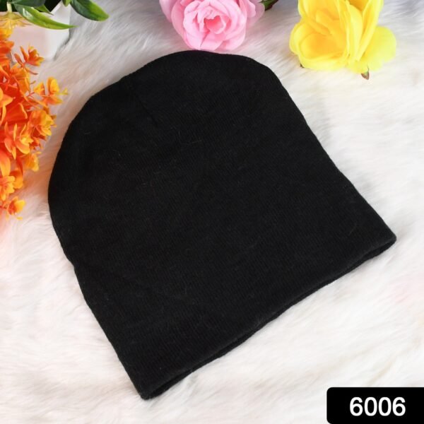 b9013617-d921-45e5-af6d-221b9e334962.jpg Cap for Winter Woolen Knitted Black Inside Fur Caps (1 Pc / Mix Design & Color)