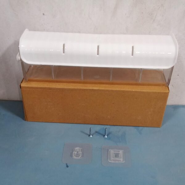 5-Cell Wall Mount Drawer Organizer for Socks & Lingerie