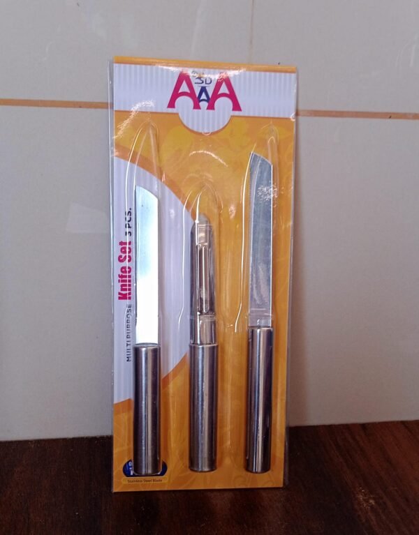 b945361a-4037-448c-a553-4d8235513f1f.jpg Stainless Steel Multipurpose Sharp Cutting Knife for Fruit Meat Vegetables 3 Pc