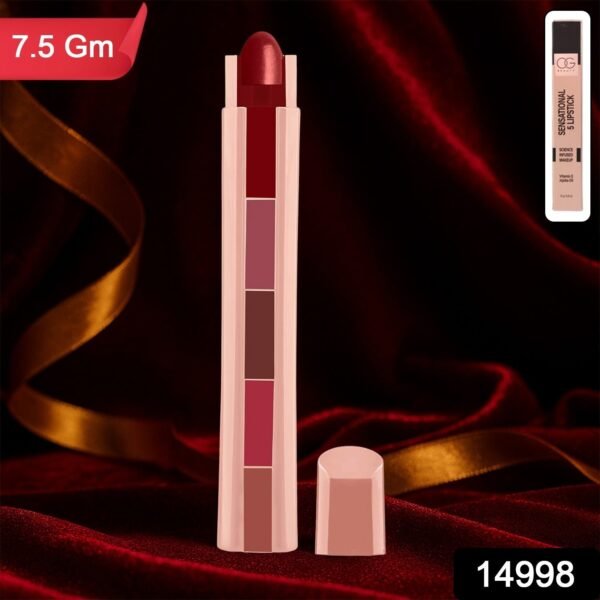 b9c0b49a-9734-4ac9-a297-80fc22c64f0c.jpg OG Beauty 5-in1 Sensational Lipstick (7.5 GM)