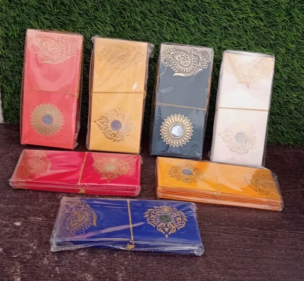 Cash Gift Cover, Multicolor Premium Envelope (10 Pcs Set)