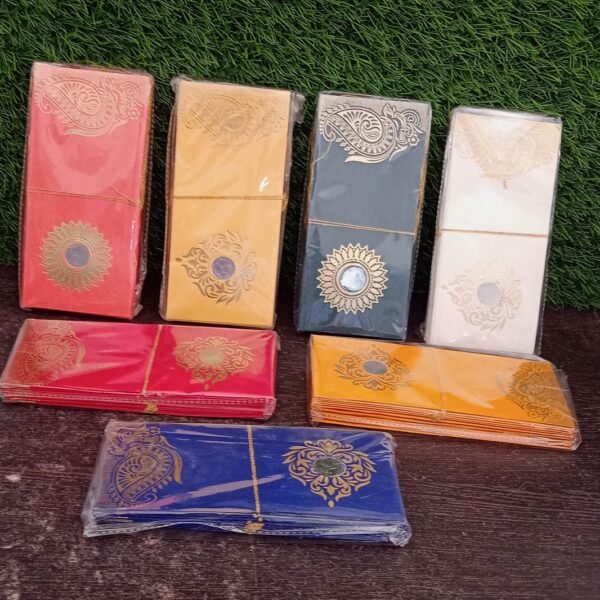 Cash Gift Cover, Multicolor Premium Envelope (10 Pcs Set)