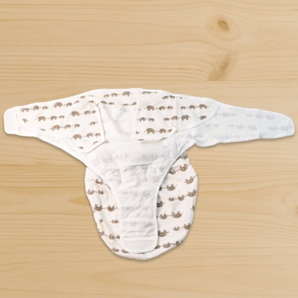 Soft Cotton Adjustable Baby Swaddle Wrap for Newborns (1 Pc)