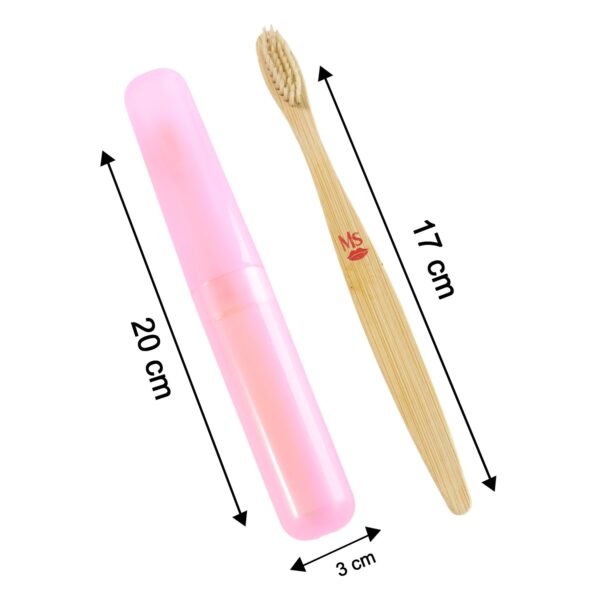 2-in-1 Soft Toothbrush & Tongue Cleaner for All Ages (1 Pc, With Cover)