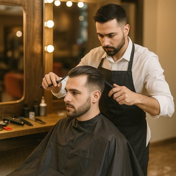 barbercuttingcape-02_9e79f1e1-ce72-4e52-8ff6-b8396b86f365.jpg Professional Hair Cutting Cape for Salon & Home Use (1 Pc)