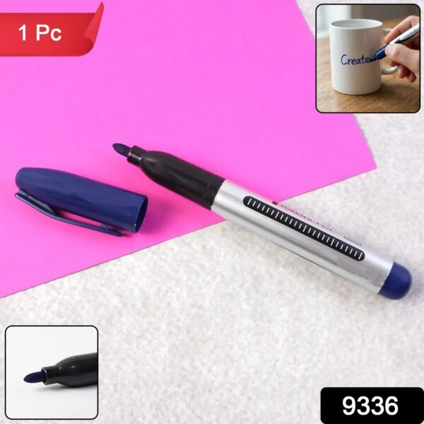 Premium Permanent Blue Marker Pen (1 Pc)