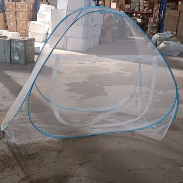 Premium Polyester Foldable Mosquito Net Tent (100 Cm Long / 1 Pc)