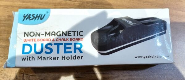 Yashu Non-Magnetic Whiteboard Duster with Marker Holder Set (1 Pc)