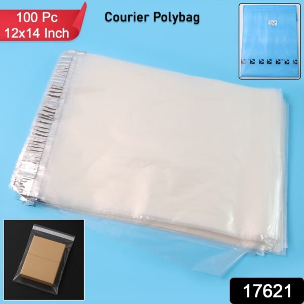 bcbc07a0-51f6-4b17-a202-5d5aef0fc287.jpg Self-Adhesive Courier Polybags (12x14 Inch / 100 Pc)