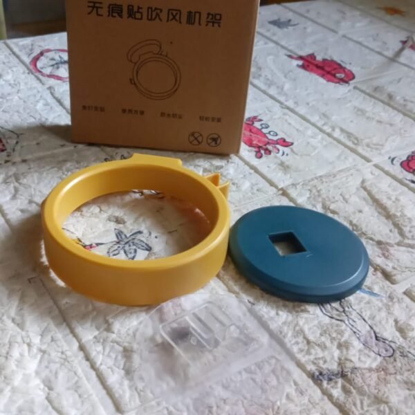 Wall Mount Hair Dryer Holder with Suction Cup, Salon / Home Use  Dryer Stand Rack (1 Pc)