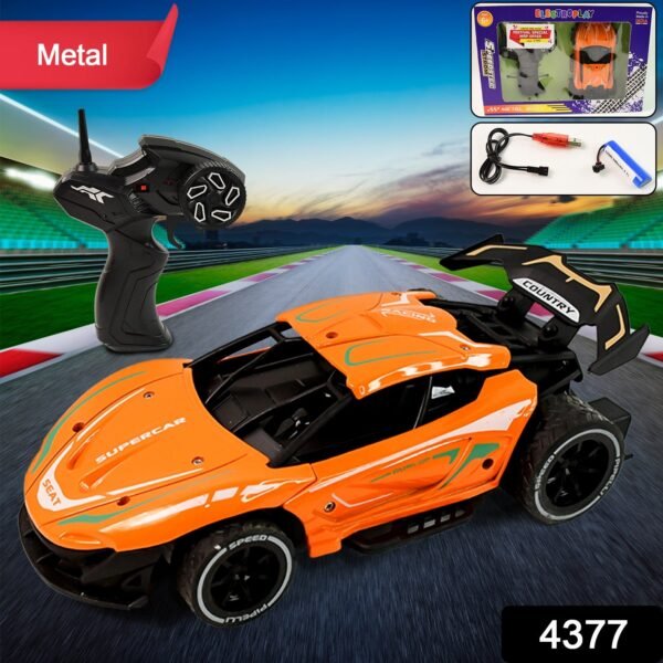 Electroplay Metal Body High-Speed RC Supercar with Remote Control Racing Car