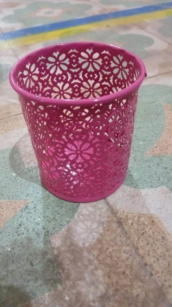 befdf103-5dfe-457b-af37-002466cb6644.jpg Pen Holder Office Desk Metal Mesh Pen Stand (1 Pc)