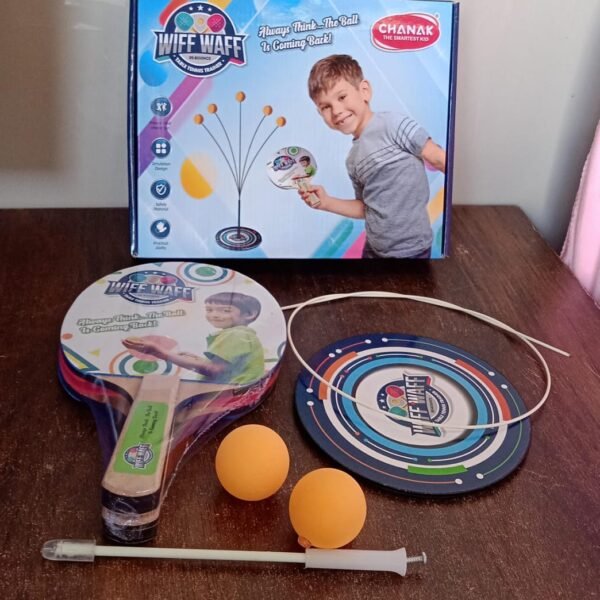 Portable Wiff Waff Rebound Table Tennis Trainer Set (1 Set)