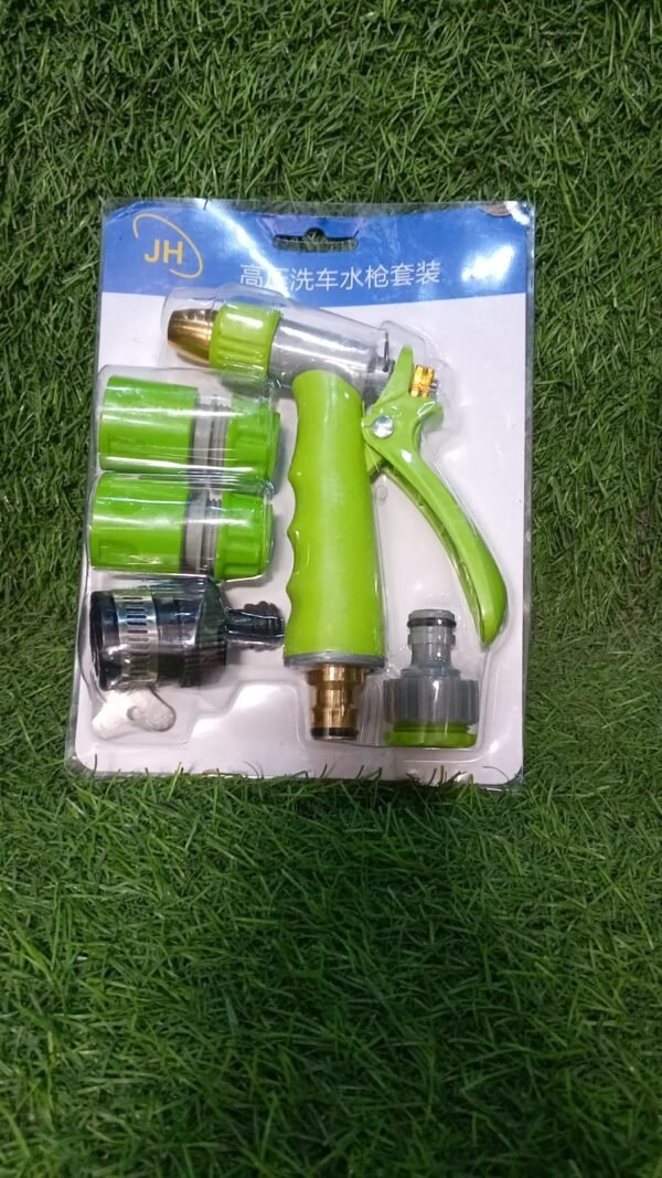 Water Spray Nozzle, Hose Sprayer, High Pressure Long Range Zinc Alloy Rotatable