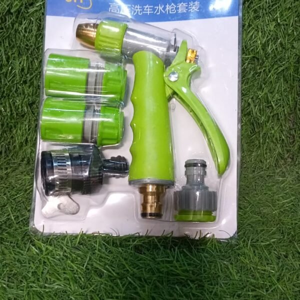 Water Spray Nozzle, Hose Sprayer, High Pressure Long Range Zinc Alloy Rotatable