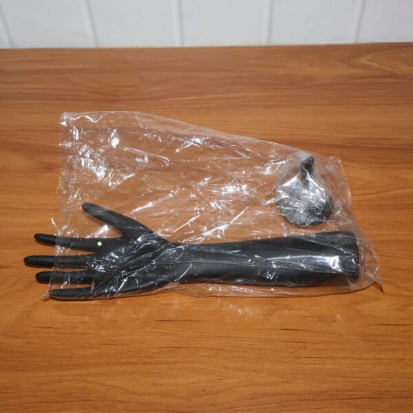 Elegant Black Hand-Shaped Jewelry Display Stand (1 Pc)