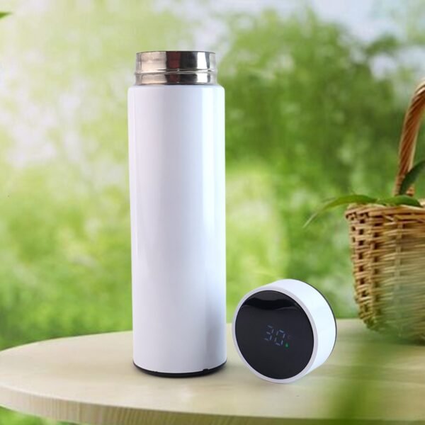 White Vacuum Insulated Water Bottle (1 Pc / 500ML)