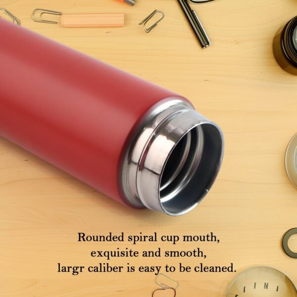 bottle-04_7f92eb4d-ddc8-426d-a390-dbeda0289924.jpg Red Vacuum Insulated Water Bottle (1 Pc / 500ML)