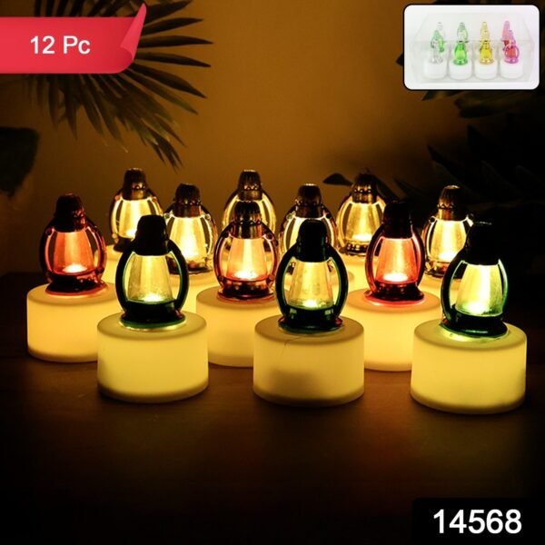 LED Decorative Candle Lamps (12 Pc)