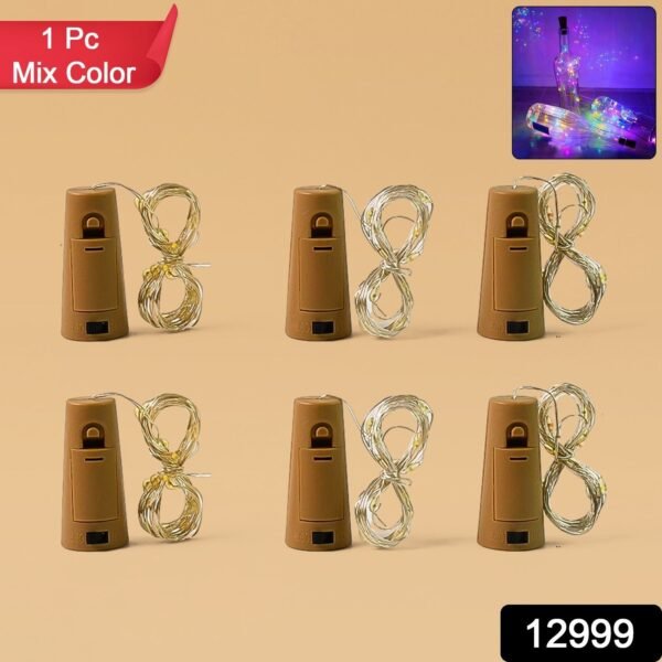 Cork-Shaped LED Bottle String Fairy Lights (1 Pc)