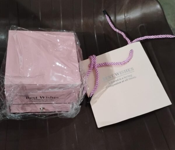 Preserved Eternal Rose Gift Box with Drawer & 9 Artificial Roses (1 Set)