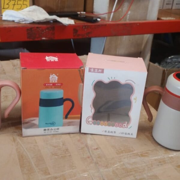 Stainless Steel Mug / Bottle Vacuum Insulated Cup Handle & Small cup (550 ML)