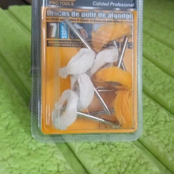 Polisher Buffer Wheel Polishing Buffing Pad Brush for Rotary Drill Bit (7 Pcs Set)