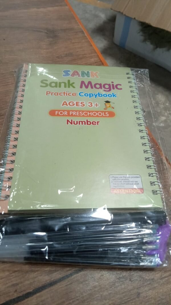 4 Pc Magic Copybook  used by kids, children’s and even adults also to write