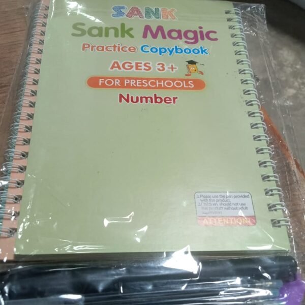 4 Pc Magic Copybook  used by kids, children’s and even adults also to write
