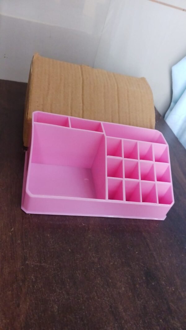 Makeup Organiser Cosmetic Makeup Lipstick Storage Box (1 Pc)