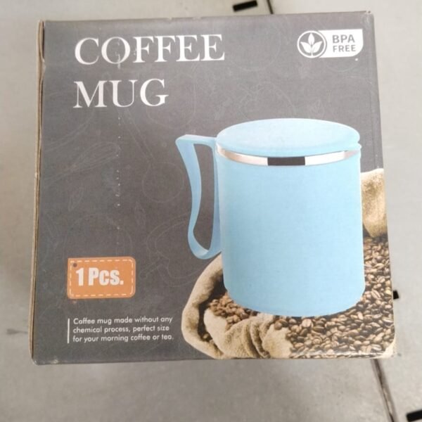 300ml Stainless Steel Mug: Insulated, Leakproof Lid, Hot/Cold Drinks (Mix Color)