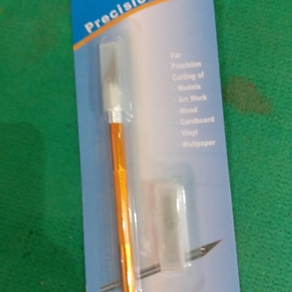 Precision Electronic Spices Cutting Knife with 5 Extra Sharp Blades (1 Set)