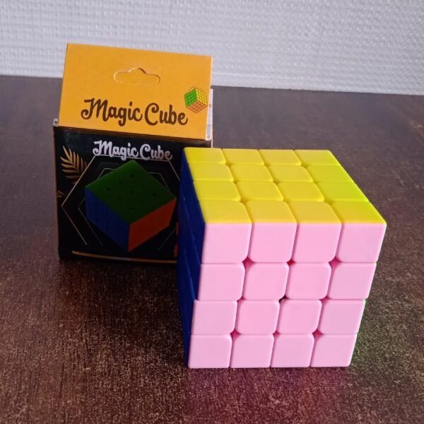 4x4 Magic Speed Cube Puzzle for Kids & Adults (1 Pc)