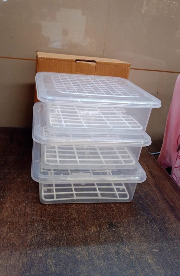 c4f5c473-f9b7-4c08-8ddb-a5c2f427b0d9.jpg Plastic Food Storage Containers with Removable Drain Tray and Lid (3 Pcs Set)