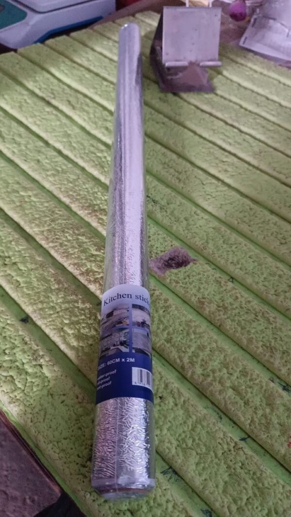 Aluminium foil for Kitchen and Aluminium Foil Paper Sticker Roll (60cmx2Meter)