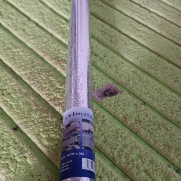 Aluminium foil for Kitchen and Aluminium Foil Paper Sticker Roll (60cmx2Meter)