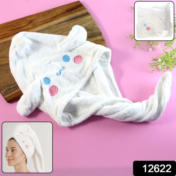 c56c99a5-ea68-4260-8d56-92e4cdcb8da5.jpg Cute Cartoon Hooded Hair Drying Towel Cap (1 Pc)