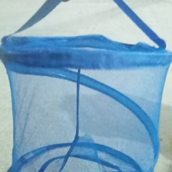 Mesh Up Laundry Hamper Foldable Portable Dirty Clothes Basket for Bedroom Kids Room